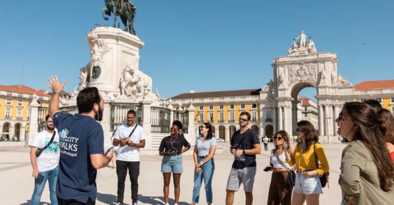 Lisbon: Baixa Chiado Quarter Walking Tour Tour Overview