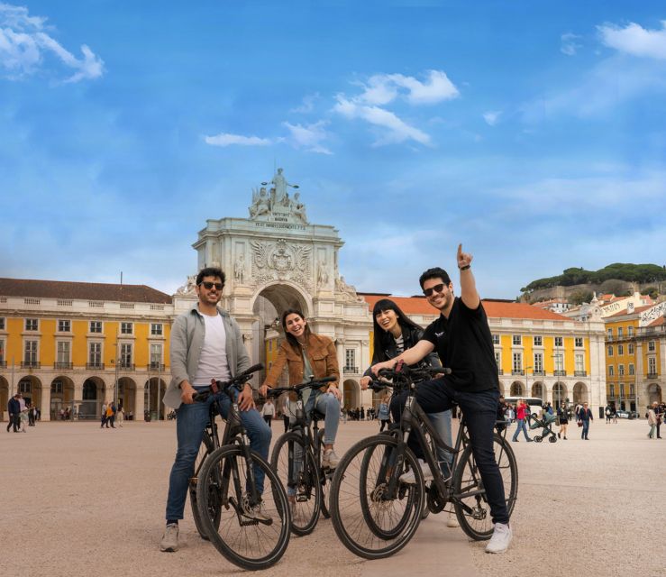 Lisbon: Boat Trip, Guided Walking Tour, Bike & Yellow Tram Tour Overview