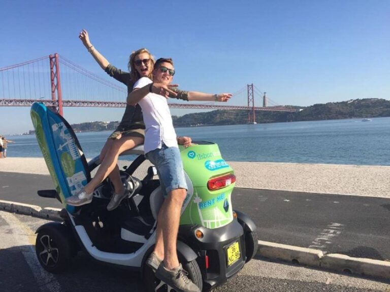 Lisbon: Electric Car Discovery Tour & Gps Audio Guide Highlights Of The Tour