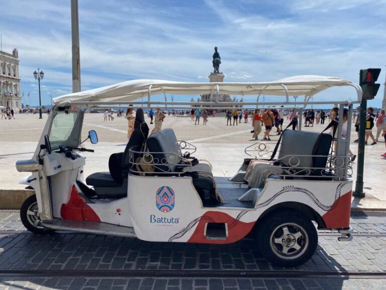 Lisbon: Private Guided Tour By Electric Tuk Tuk Tour Overview