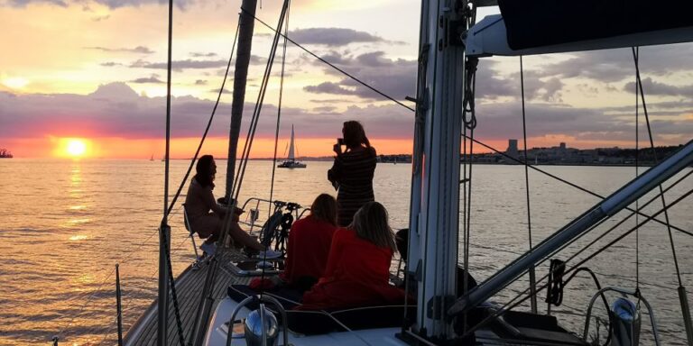 Lisbon: Private Yacht Tour Along Coast And Sunset Views Tour Details