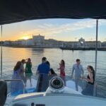 Lisbon: Sunset Tagus River Cruise With Welcome Drink Tour Overview