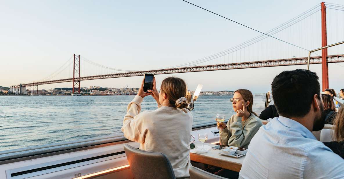 Lisbon: Tagus River Sunset Cruise With Welcome Drink - Overview and Pricing