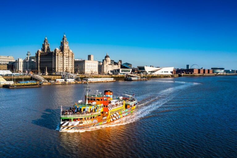 Liverpool: Sightseeing River Cruise On The Mersey River Exploring Liverpools Musical Legacy