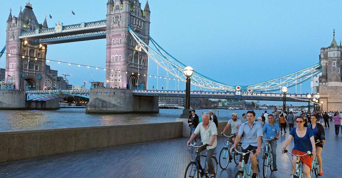 London: 3-Hour Sunset Bike Tour - Overview of the Sunset Bike Tour