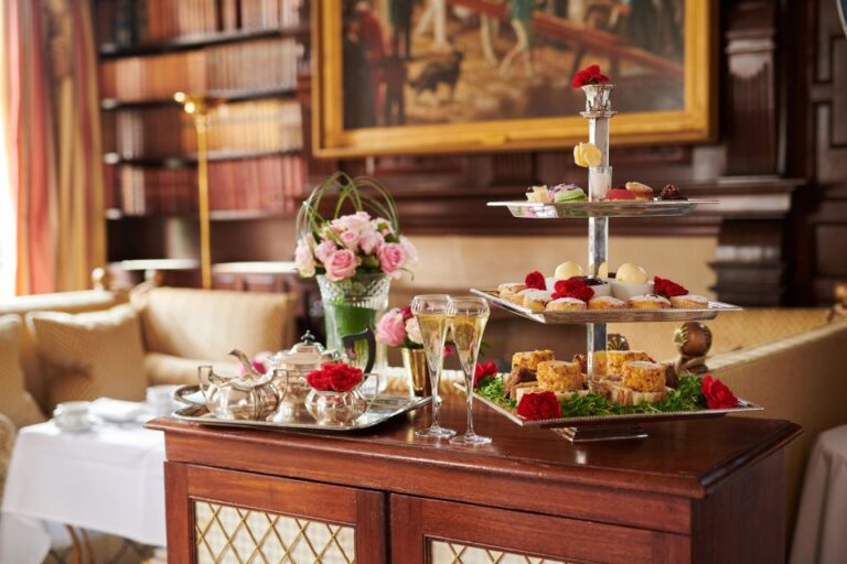 London: Afternoon Tea At The Milestone With Champagne Option Dining Options