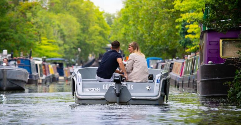 London: Goboat Rental For Regents Canal & Paddington Basin Boat Rental Details