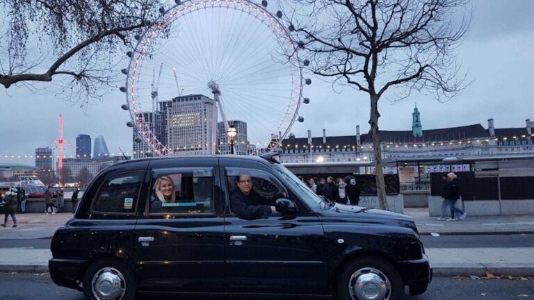 London: James Bond Shooting Locations Tour By Black Taxi Iconic London Taxi Tour