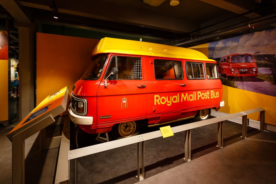 London: Postal Museum Entry Ticket and Underground Rail Ride - Overview of The Postal Museum