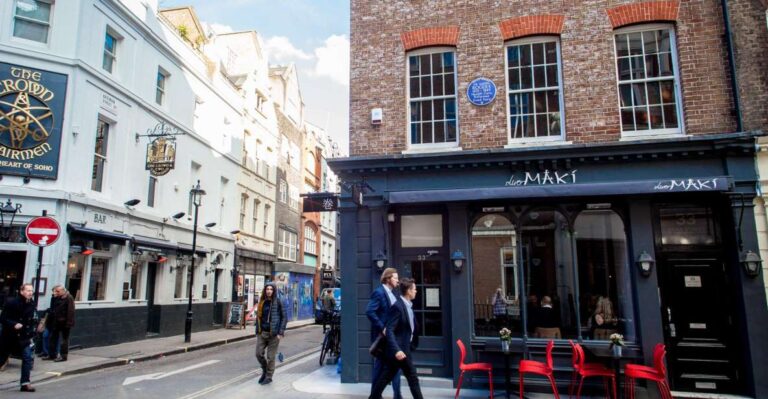 London Soho Guided Walking Tour Tour Overview