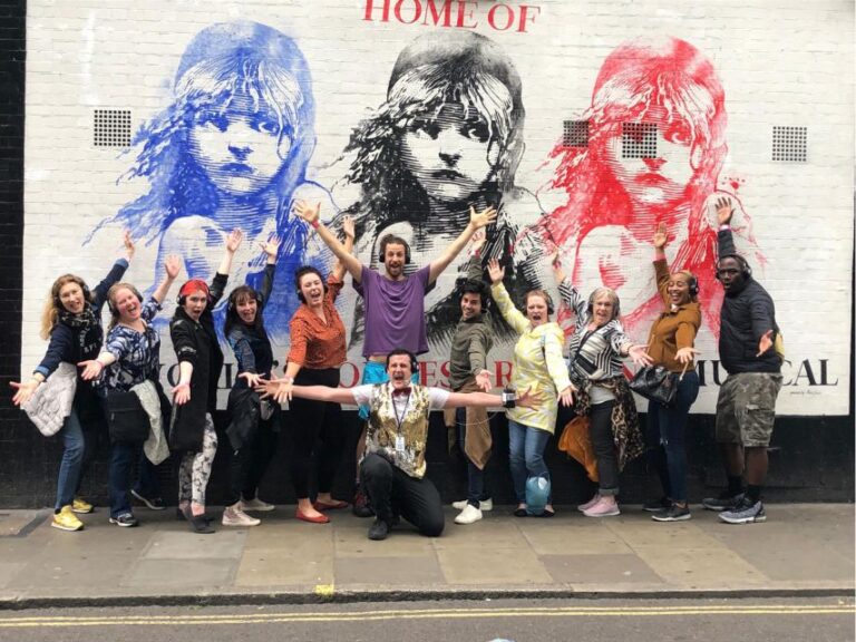 London: West End Musicals Silent Disco Walking Tour Activity Overview