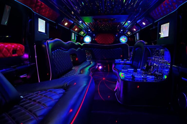 Long Hummer Or Cadillac Limousine Party Ride Activity Overview