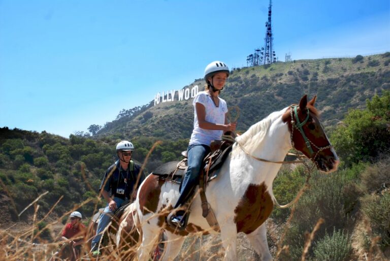 Los Angeles: 2 Hour Hollywood Trail Horseback Riding Tour Overview Of The Tour