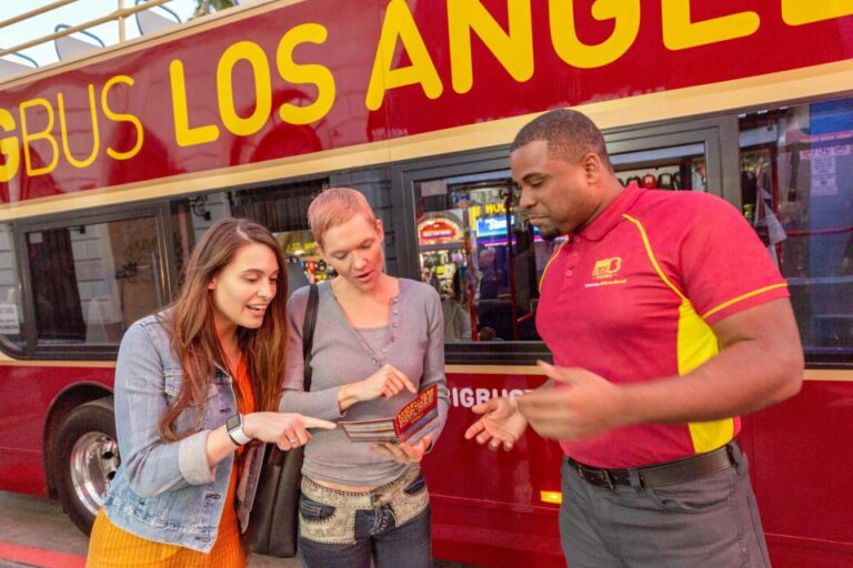 Los Angeles: Big Bus Hop On Hop Off Sightseeing Tour Tour Overview And Pricing