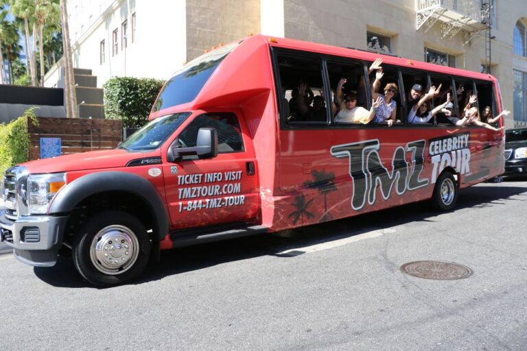 Los Angeles: Tmz Celebrity Tour Tour Overview