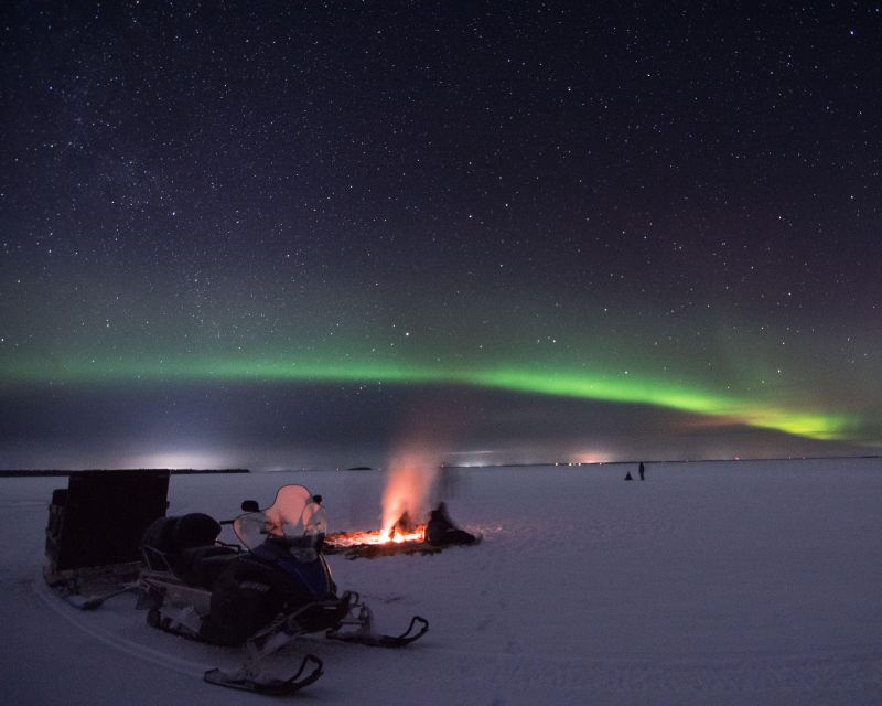 Luleå: Northern Lights Tour on a Snowmobile-drawn Sled - Activity Overview