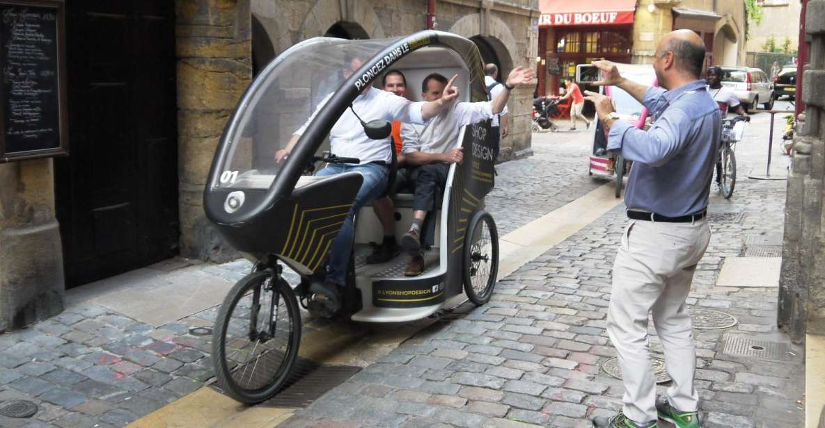 Lyon: 1 or 2-Hour Pedicab Tour - Overview