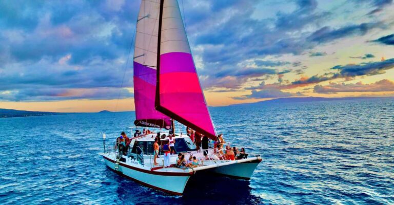 Maalaea Harbor: Sunset Sail On A Charming Hawaiin Catamaran Tour Details