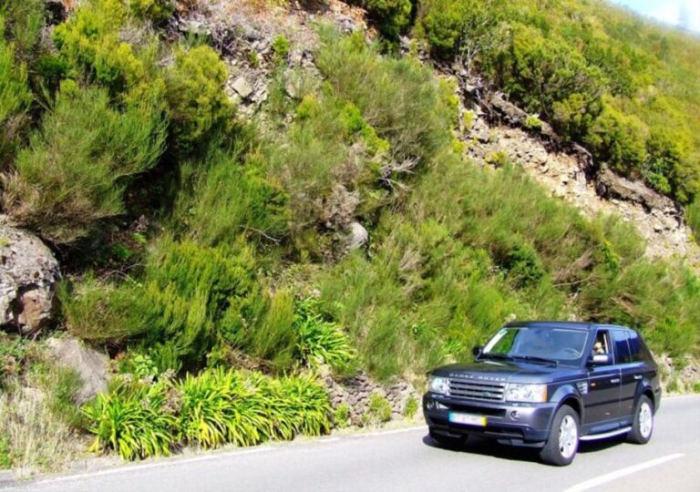 Madeira: Half Day Private 4 Wheel Drive Expedition Tour Overview