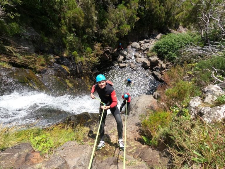 Madeira: Ribeira Das Cales Canyoning (level 1) Activity Overview