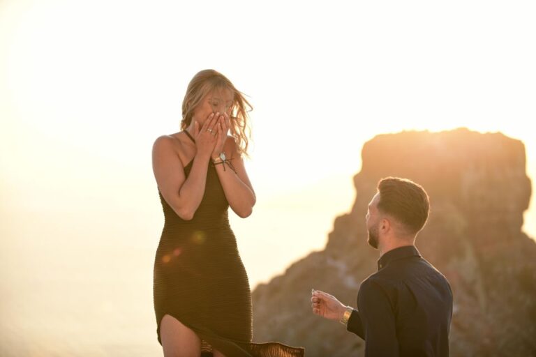 Magical Proposal Photoshoot In Santorini Overview And Pricing