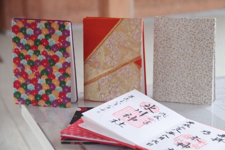 Make A Temple Stamp Book With Artist Workshop Details