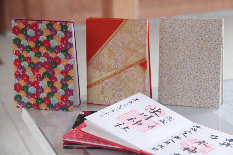 Make a Temple Stamp Book With Artist - Workshop Details