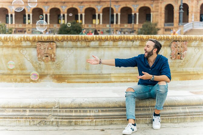 Make Seville Unforgettable: Private Photoshoot At Plaza De España Memorable Photoshoot Experience