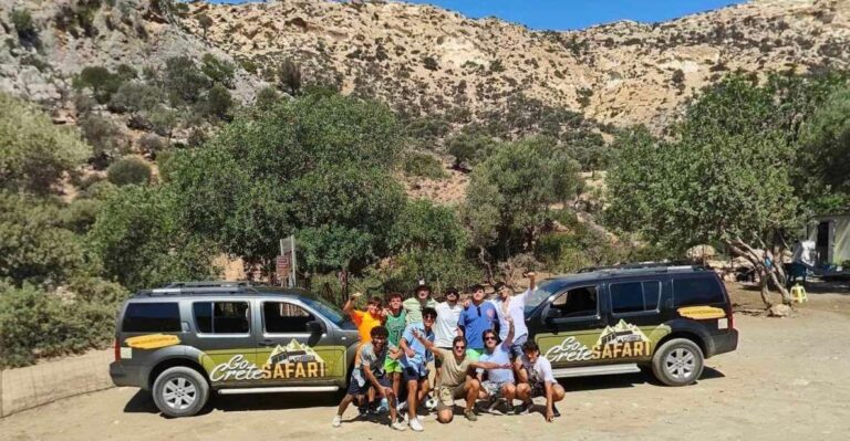 Malia: 4x4 Self Drive Safari Free Pick Up & Lunch Tour Overview And Pricing