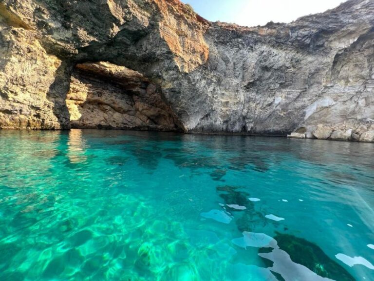 Malta: Blue And Crystal Lagoons Cruise With Sea Caves Cruise Overview And Pricing