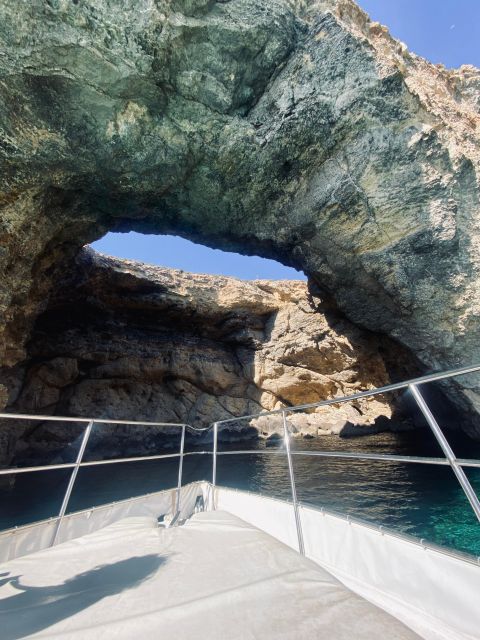 Malta/gozo: Private Boat To Blue/crystal Lagoon & Caves Activity Overview