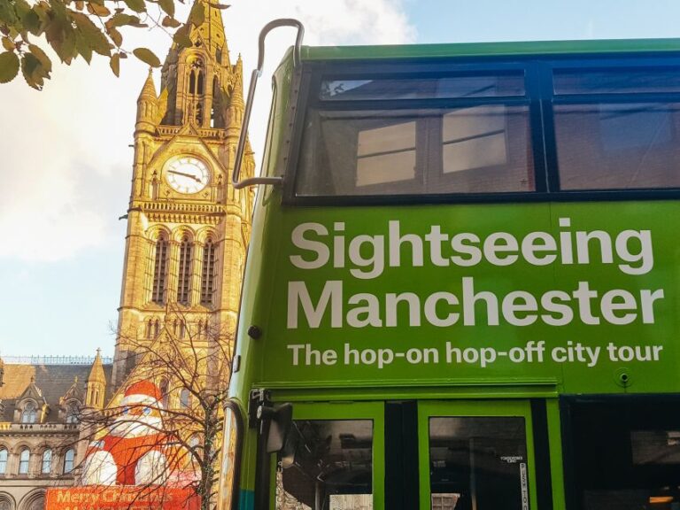 Manchester: City Bus Tour Explore Manchester And Salford Quays