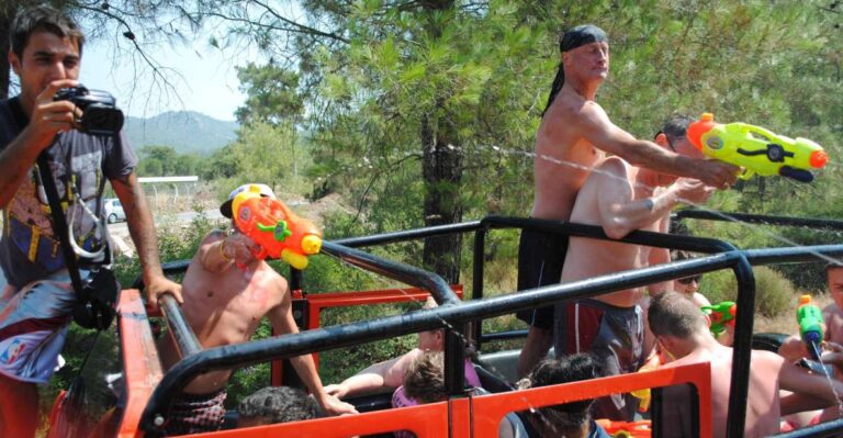 Marmaris Jeep Safari Water Fight, Colour And Foam Party Exhilarating Off Road Adventure