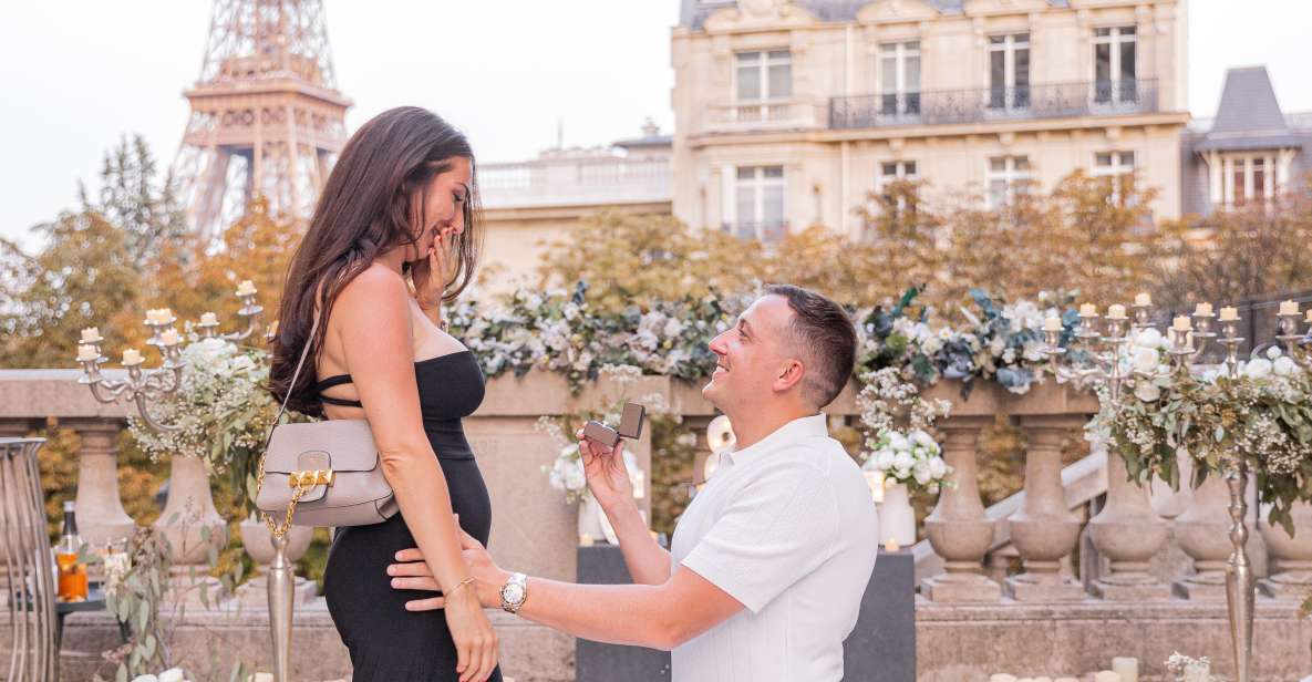 Marriage Proposal in Paris + Photographer 1h-Proposal Agency - Package Details