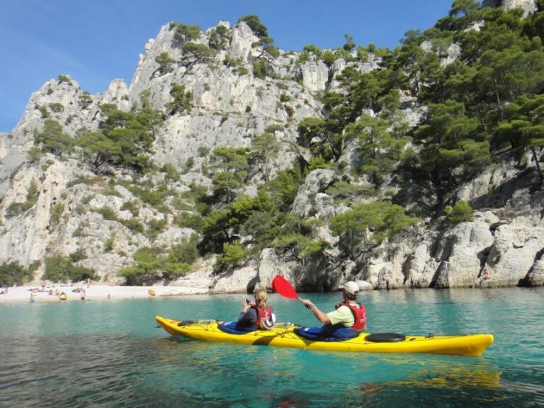 Marseille: Calanques Sea Kayaking Guided Tour Discovering Calanques National Park