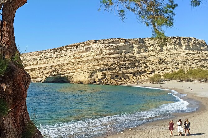 Matala Beach Ancient Phaistos Faistos & Gortyn South Crete Pickup Information