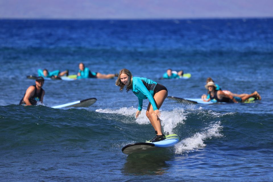 Maui: Group Surf Lesson - Activity Overview