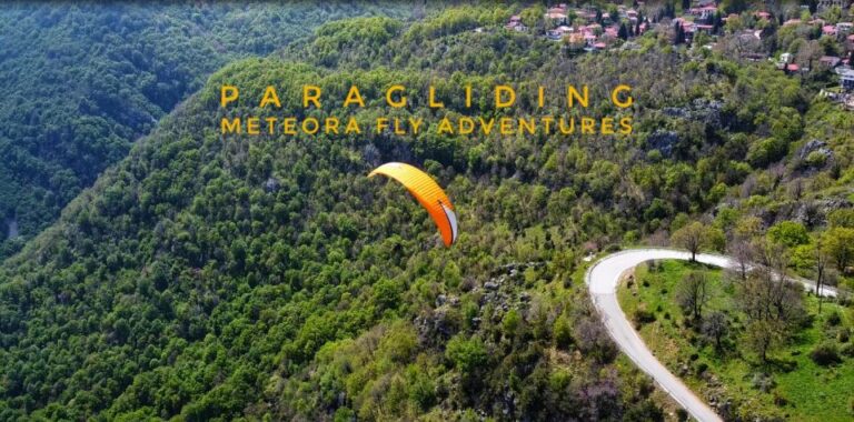 Meteora Tandem Paragliding Flight Experience Activity Overview