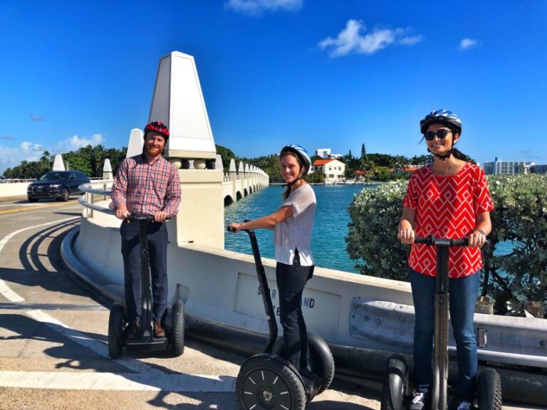 Miami Beach: Star Island Segway Tour Tour Overview