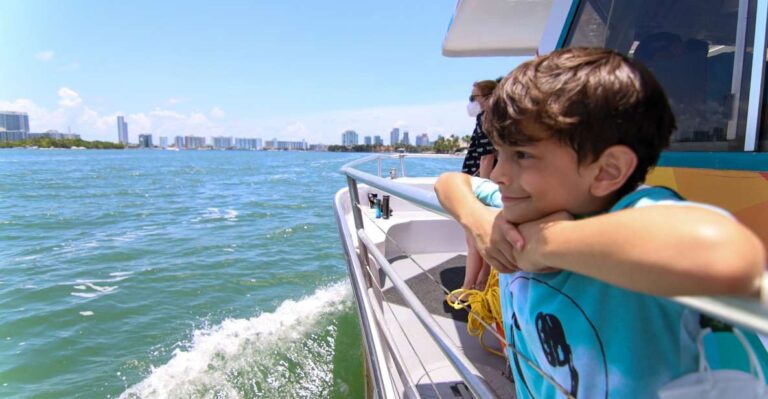 Miami: Biscayne Bay Celebrity Homes Sightseeing Cruise Activity Overview