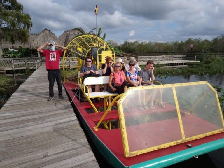 Miami: Half Day Everglades Tour In English Departing From Miami Or Miami Beach