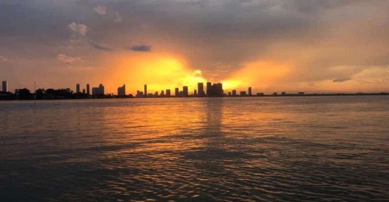 Miami: Private Sunset Boat Tour With Bottle Of Champagne Booking And Pricing Details