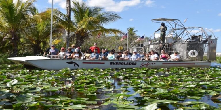 Miami: Small Group Everglades Express Tour With Airboat Ride Tour Details