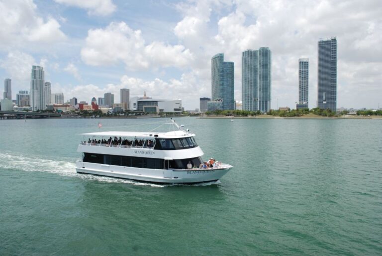 Miami: The Original Millionaire's Row Cruise Overview Of The Cruise