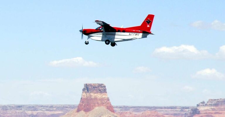 Moab: Monument Valley & Canyonlands Airplane Combo Tour Tour Details