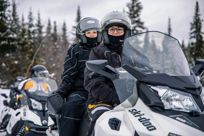 Mont Tremblant Guided Snowmobile Tours Included In The Tour