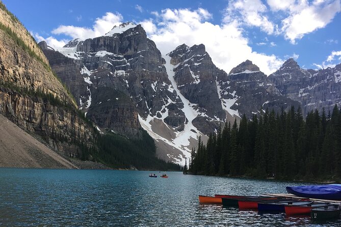 Moraine Lake Sentinel Pass Meet At Lake Louise