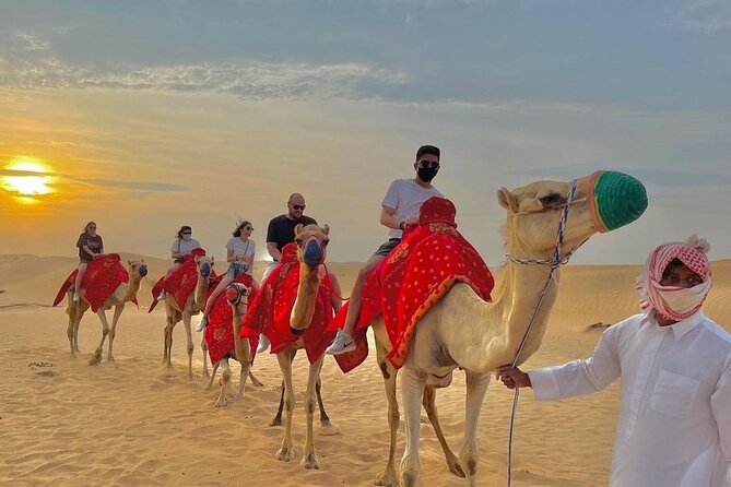 Morning Desert Safari Tour, Sand Boarding, Camel Riding On Red Dunes Tour Overview