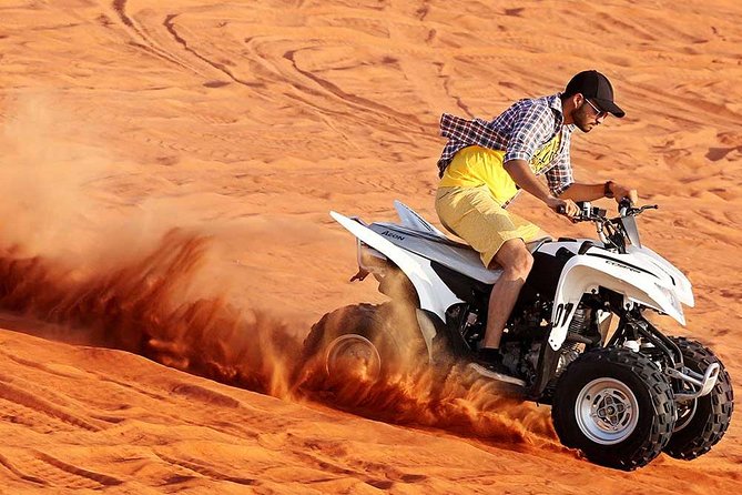 Morning Desert Safari With Quad Bike, Sand Boarding & Camel Ride Tour Overview