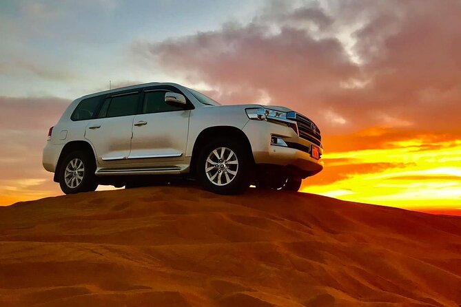 Morning Private Vip Safari With Dune Bashing & Sand Boarding Overview Of The Experience